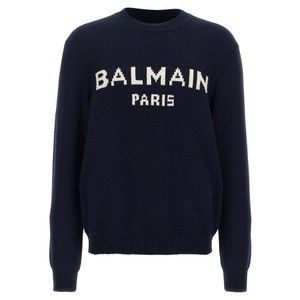 Balmain Logo Wool Sweater - NWT